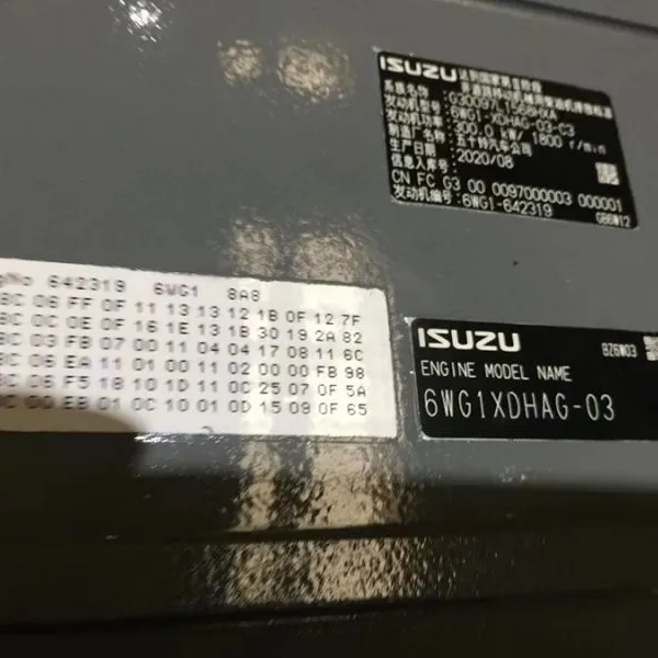 New Japanese Isuzu Engine AH-6WG1X 300kW for Sany 485/SY500/SY550 Excavators Isuzu Diesel Engine Isuzu Engin photo-5