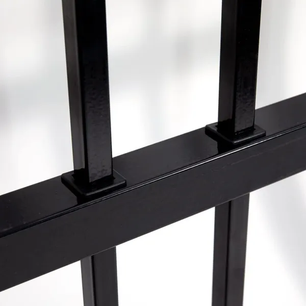 Wholesale Price Galvanized Steel Fence Used for the Backyard of Villa Residences Facilities Modern Rust-proof Fence photo-3