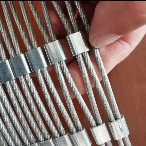 316L Marine Grade Stainless Steel Rope Mesh With Mill Test Report photo-2