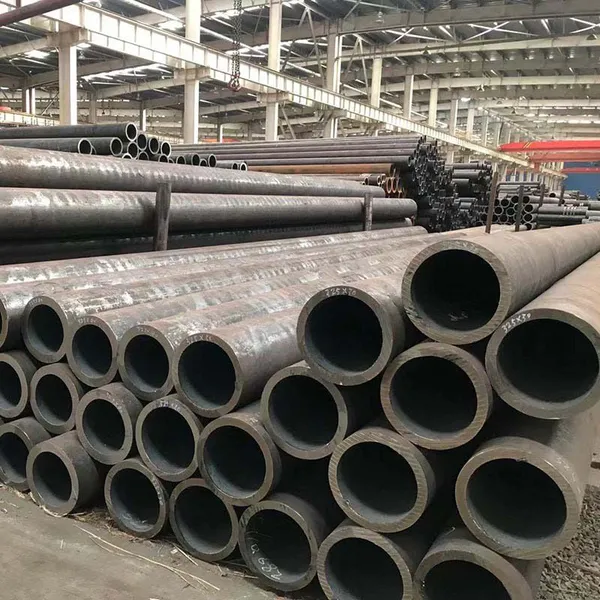 Tubo de acero sin costura de metal laminado a caliente redondo Q345 sólido y confiable