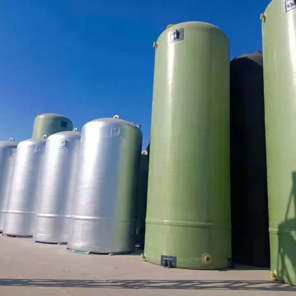 FRP Fiberglass Wastewater Storage Tank, Underground Corrosion Resistant for Industrial & Sewage Projects