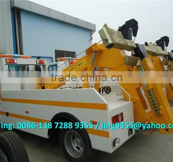 LHD 4x2 Small Road Wrecker Tow Trucks 3-5T for Sale photo-5