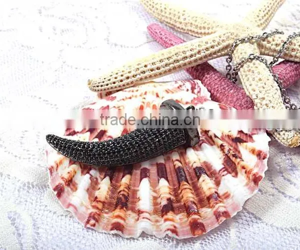 Guangzhou Wholesale Fashion Jewelry Stainless Steel Spike Pendant Trendy Necklace photo-5