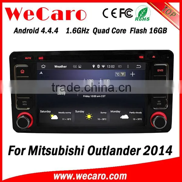 Wecaro WC-MO6238 Android 4.4.4 Car GPS for Mitsubishi Outlander Android Car Dvd 2014 3G Wifi Playstore photo-5