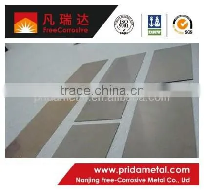 best price for 3mm/2mm Tungsten copper alloy sheet /copper tungsten sheet for sale