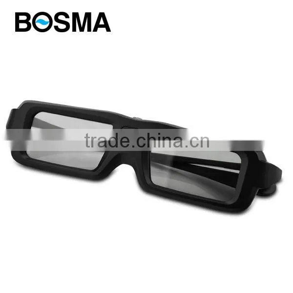 Active Shutter 3D Glasses Support Infared and Blueth Signal for /sony/ChangHong/ Samsung// LG/ PANASONIC 3D TVS photo-2