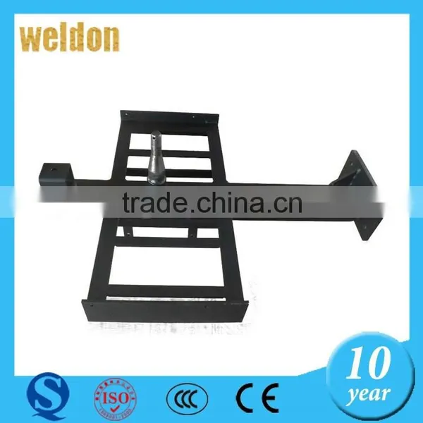 WELDON Black Powder Coated Custom Sheet Metal Precision Steel Stamping Part photo-3