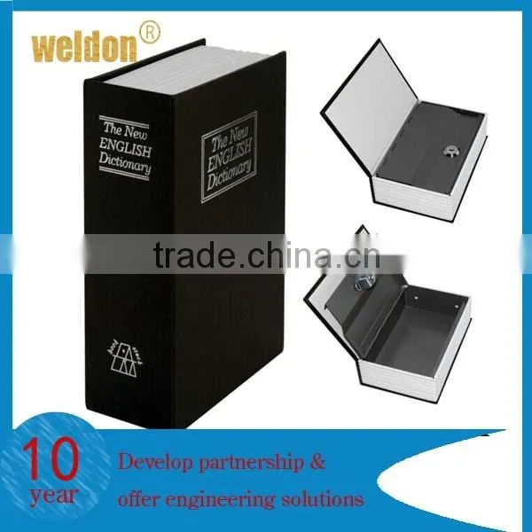 Home Dictionary Diversion Book Safe With Key Lock, Metal photo-2