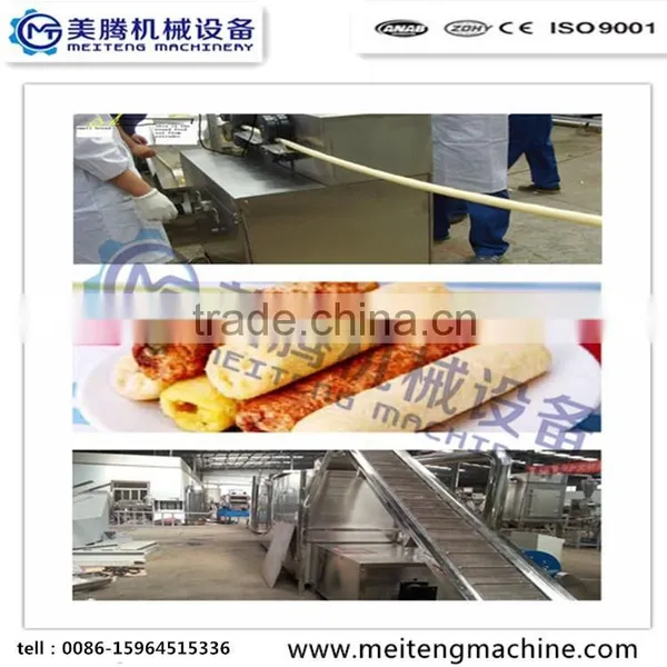 Automatic Core Filling Snack Food Processing Line/filling Core Snack Processing Line photo-3