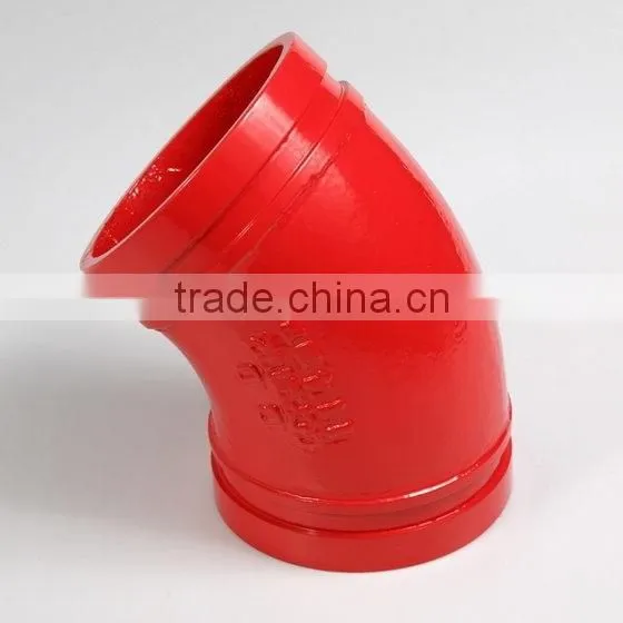 Ductile Cast Iron 90 Degree Elbow UL FM 300PSI photo-2