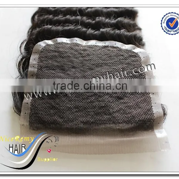 2016 Hot Sale Wholesale Top Quality 100 Virgin Human Hair Deep Wave 5*5 Lace Closure photo-4