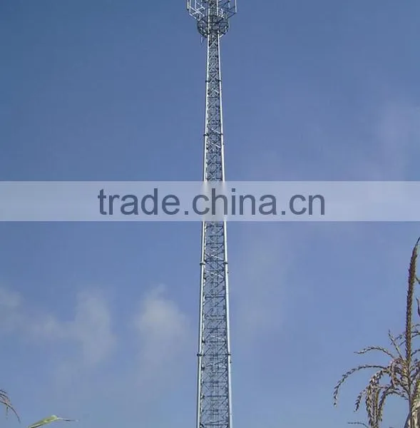 Three Legged Angular Galvanized Steel Communication Towers photo-5