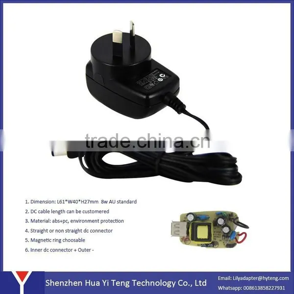 5v/1.5a ac/dc Adapter Switching Adapter