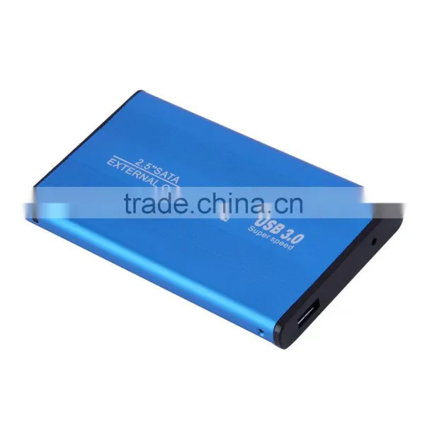 Blue USB 3.0 HDD Hard Drive External Enclosure 2.5 Inch SATA HDD Case Box photo-3