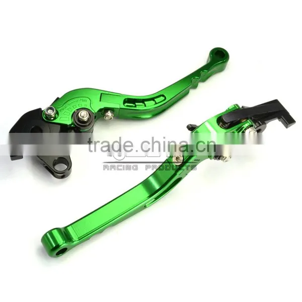 BJ-LS-009 High Performance 3D CNC Adjustable Folding Aluminum Motorcycle Brake Clutch Lever for Kawasaki ZX6R/636, ZX10R photo-4