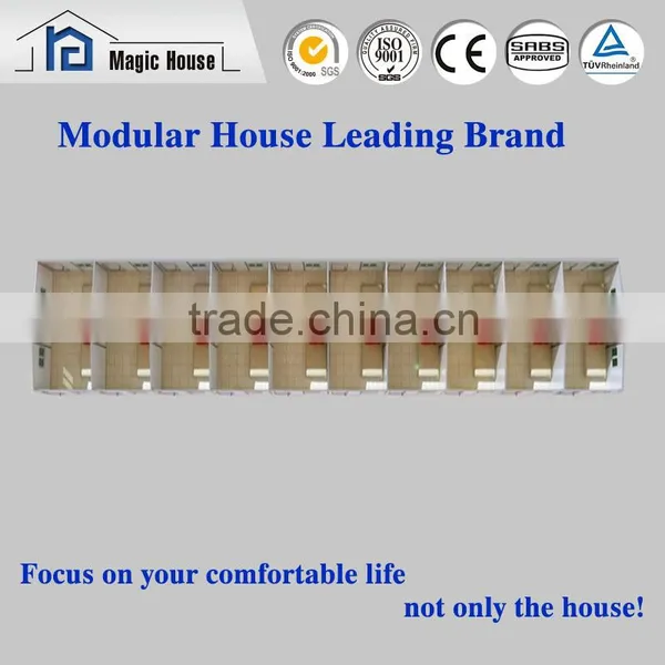 China Simple Light Steel Structure Prefabricated House for Accommodation for Sale photo-2