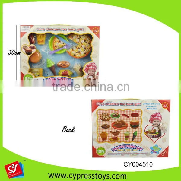 Simulation Pizza Food Platter Cutting Food Toy Set for Preschool Kids photo-4