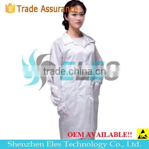 35% Cotton63% Polyester2% Conductive Fibre Antistatic Separated Clothes With High Quality photo-3