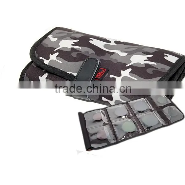 ONE OC-P1 Series Neoprene and Clear Plastic 8 Pocket Filter Pouch Filter Bag photo-2