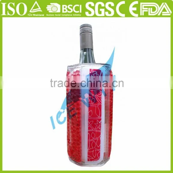 High Quality Wine Bottle Cooler Collapsible Wine Freezer Bag Bottle Cooler photo-4