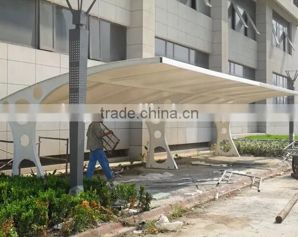 PVC MEMBRANE, PVC CAR SHELTER, CAR SHED photo-2
