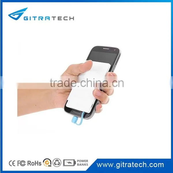 Ultra Slim 2500mAh Credit Card Power Bank With Large Logo Printing Area photo-5