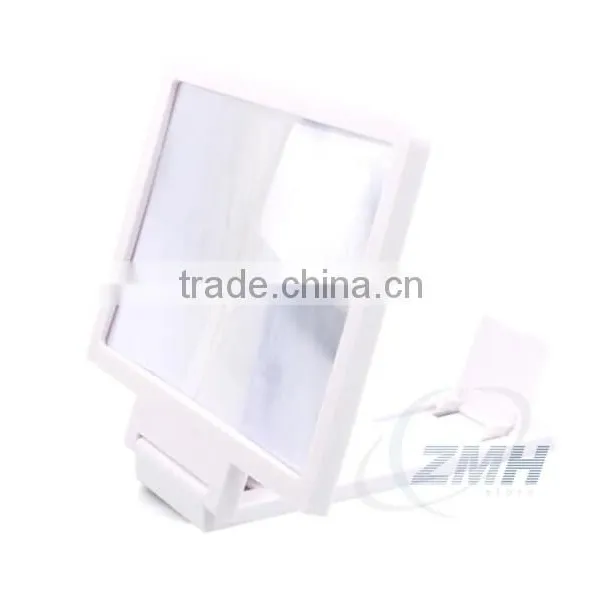 New Arrival Portable 3X Mobile Phone Screen HD Magnifier Lens&Holder for TV Watching photo-4