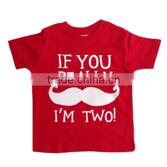 Baby Boys Organic Cotton t Shirts Design of Beard Wholesale photo-4
