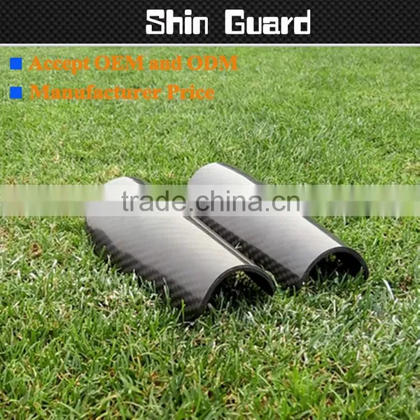 Custom Super Light Weight Composite Carbon Fiber Shin Guards