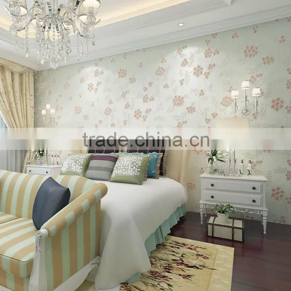 Cheaper Price Living Room Decoration Country Style Wallcovering Wallpaper photo-4