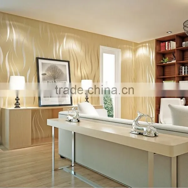 Modern Decorative Texture Wallpaper for Living Room photo-4