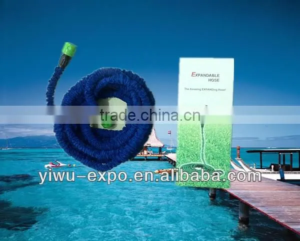 Items 2015 Flexible Garden Expandable Hose With 7 Types Spray Nozzle Garden Hose