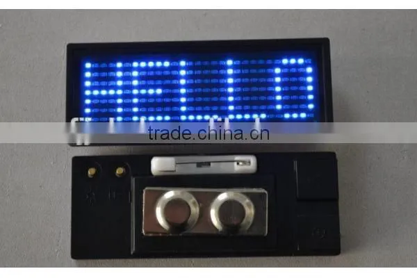 Multilingual Programable LED Name Tag and Scrolling Led Name Badge photo-4