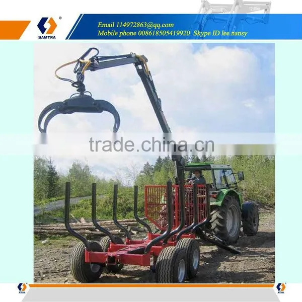 Log Trailers With Grapple