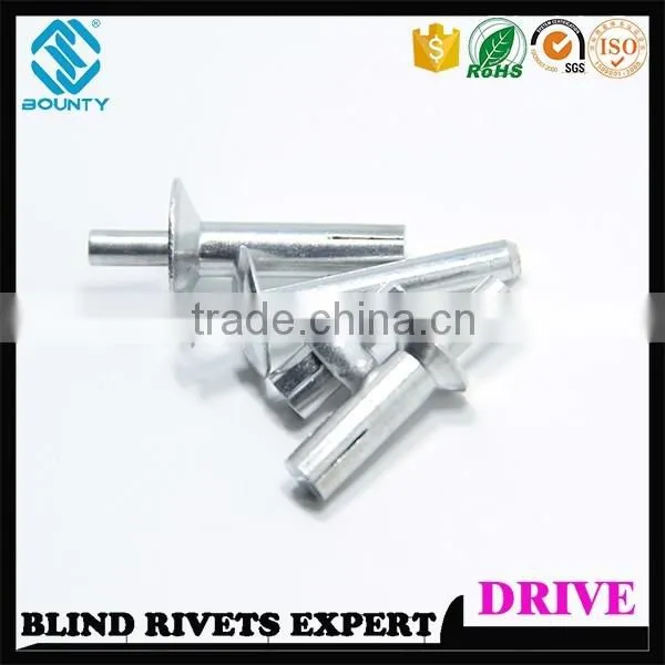 ALUMINUM BRAZIER HEAD ANCHOR DRIVE IN RIVETS photo-6