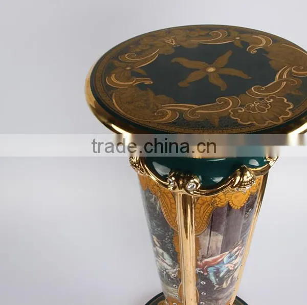 New Design Ceramic Duilding Indoor Marble Pillar photo-3