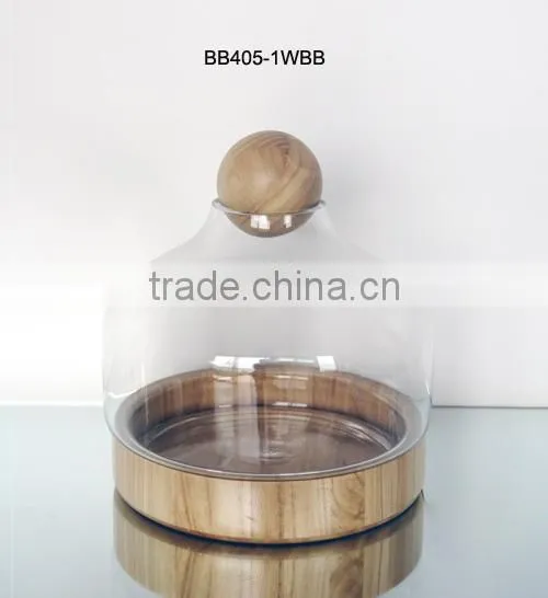 30" Jumbo 3 Photos GLASS DISPLAY CLOCHE DOME BELL LARGE Round Quality Choice photo-4