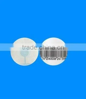 Diameter 40mm roundless paper thin soft /optical tag/glass lable