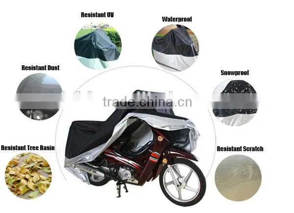 Polyester Waterproof Bike Cover Bicycle Cover photo-4