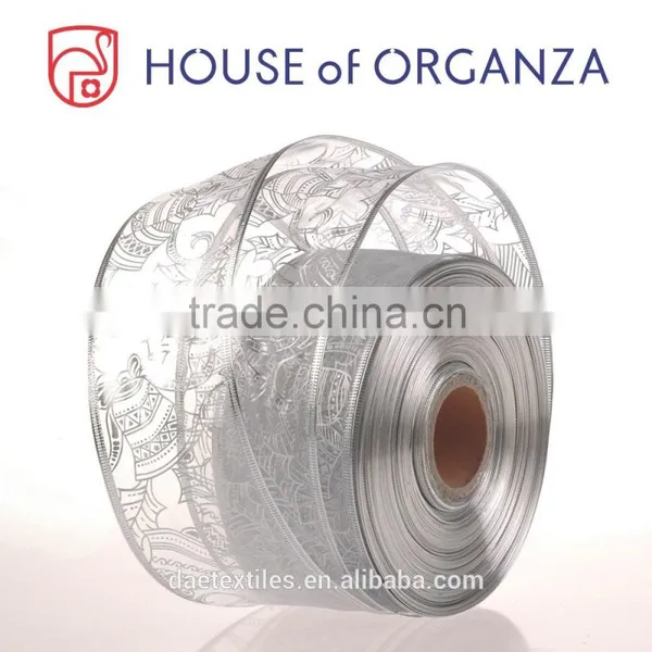 Wholesale Wire Edge Christmas Ribbon for Gift Packaging photo-4