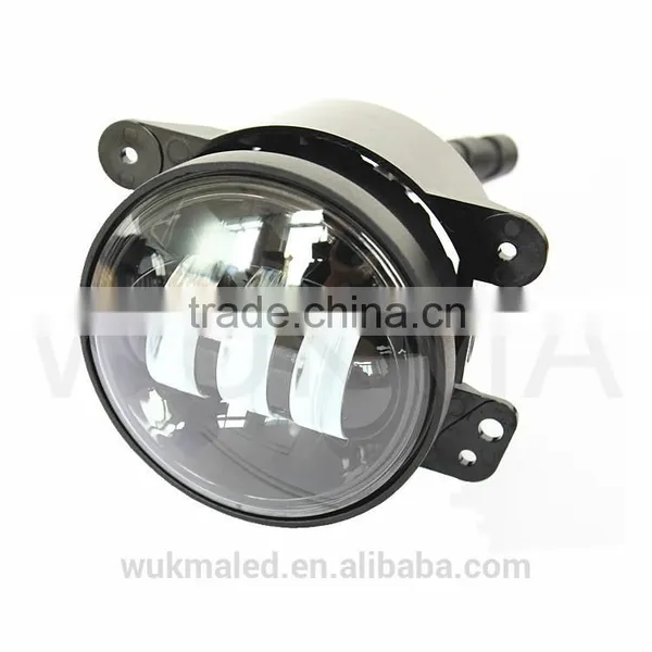 4 Inch 30w Led Fog Light for Jeep Tractor Boat Auto Led Headlight Driving Offroad Lamp Led Fog Lamps Bulb photo-2
