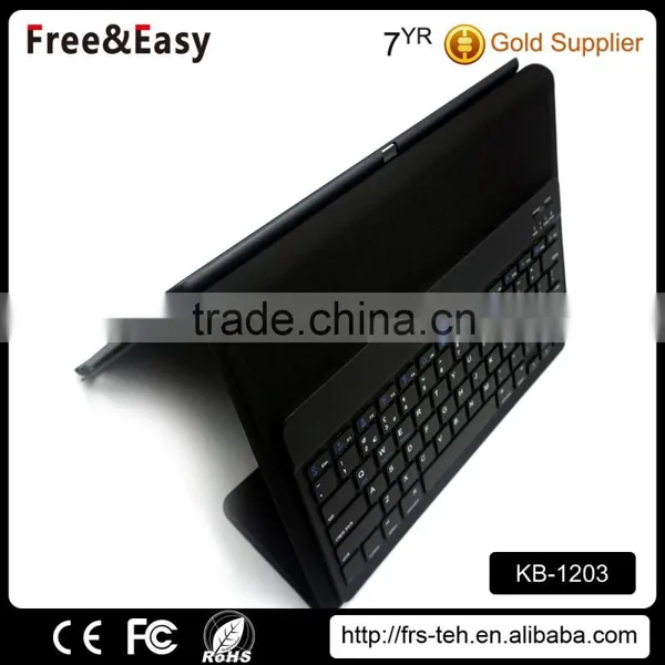 Factory Price 78keys Bluetooth Wireless Keyboard With Leather Case photo-5