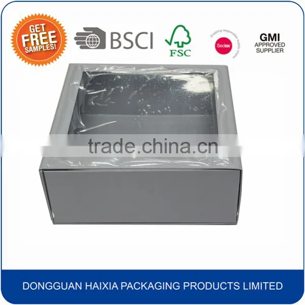High Quality Colorful Folding Suit Gift Paper Packing Box photo-6