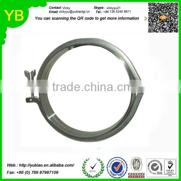 Sanitary Stainless Steel Double Pin Clamp for Pipe Fittings, Pharmaceutical Machinery and Equipment, the Dairy Equipment