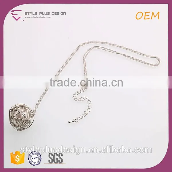 N74396K01 3D Screw Solid Ball Freshwater Baroque Pearl Necklace From Pearl Updated Collection photo-2
