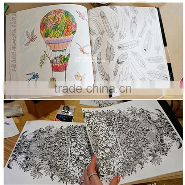 Wholesale An Inky Treasure Hunt and Enchanted Forest Coloring Book English Version Secret Garden Series photo-3