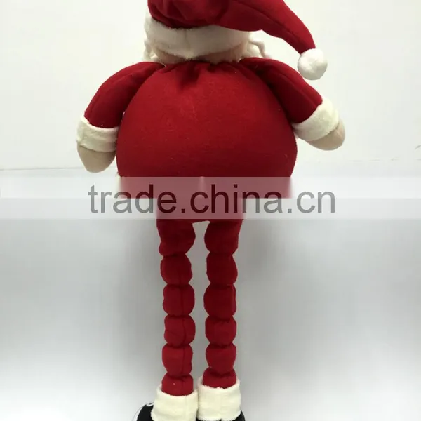 XMAS STRETCH SANTA DOLLS PLUSH DOLLS CHRISTMAS TOYS photo-3