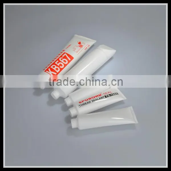 pe plastic squeeze thread locker glue tube packing