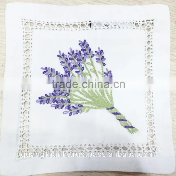 Hand Embroidery Lavender Bag photo-2