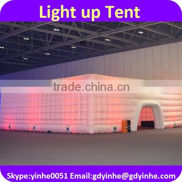 2016 Large Mobile White Inflatable Dome Tent for Exhibition EN14960 photo-2